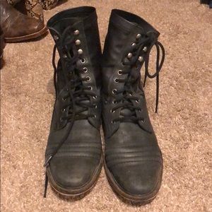 Free People Combat Boots